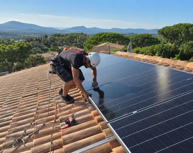 Installateur panneaux solaires Bagnols-sur-Cèze — pose photovoltaïque sur toiture