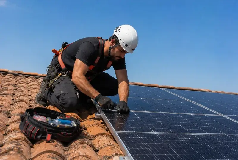 Maintenance et monitoring de panneaux solaires à Bagnols-sur-Cèze